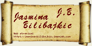Jasmina Bilibajkić vizit kartica